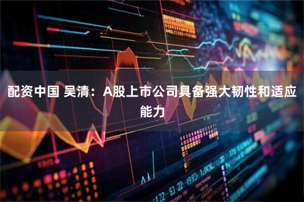 配资中国 吴清：A股上市公司具备强大韧性和适应能力